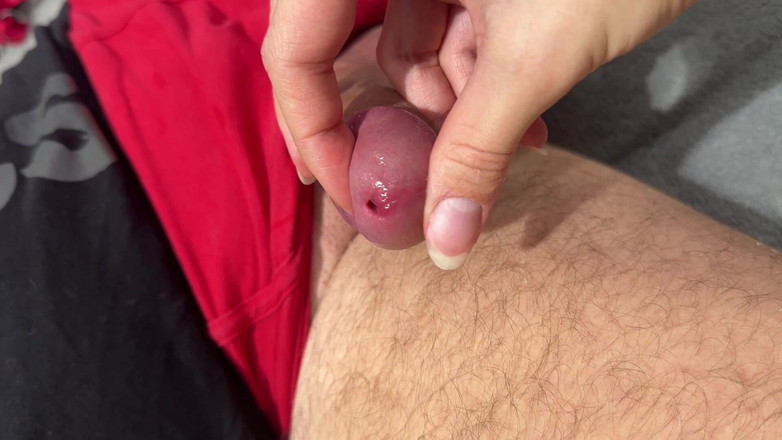 Christi: Spróbował swojej spermy. Hahah