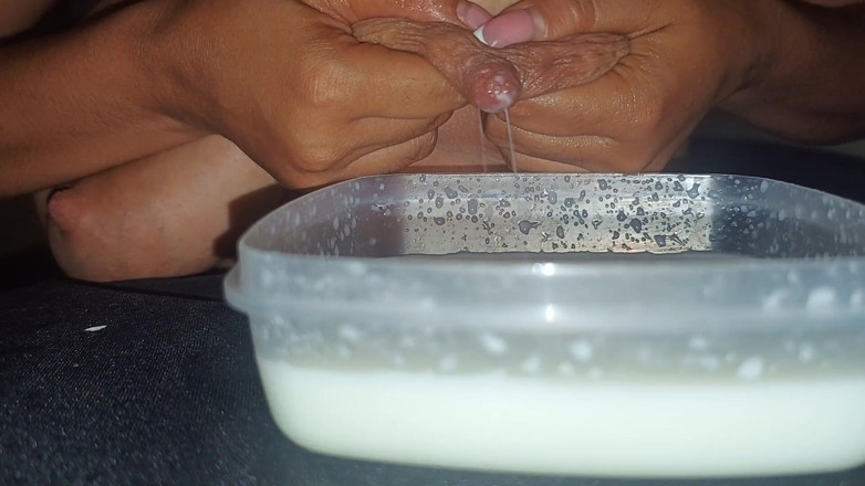 princess_andrea_: Emptying My Engorged Breasts: Satisfying Solo Hand Milking