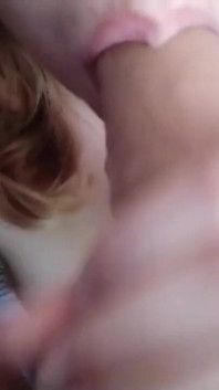 Sexy Busty MILF Sucks a Big Dildo - Hot Solo Female - Slow Motion