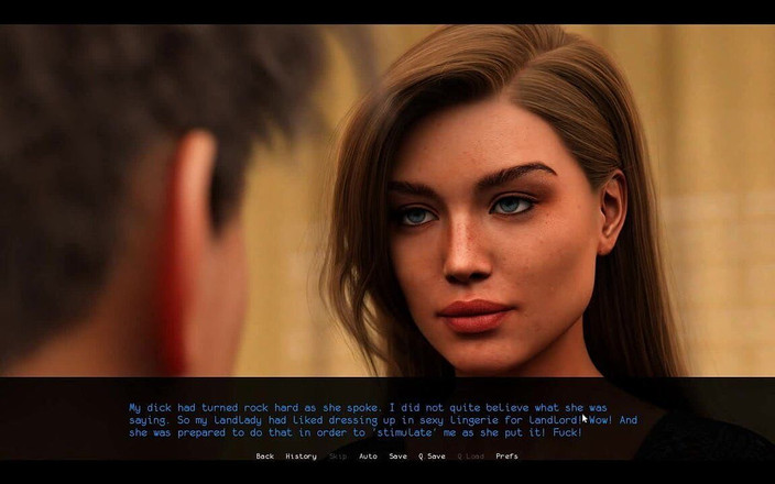 Erotic Krisso: 测量我的精液 - 我和房东熟女