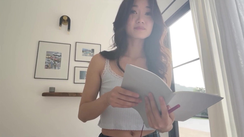 Petite creampie Asian Cumdump sluts: Little Japanese Stepsister Helps Stepbrother Test for Exams Taboo Roleplay,...