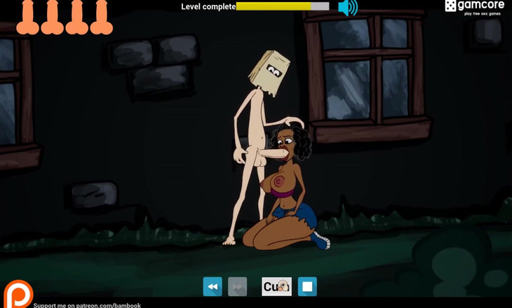 Cumming Gaming: Fuckerman - ep.3 : sıkı zenci göt deliği (hardcore hentai oyunu porno oyunu)