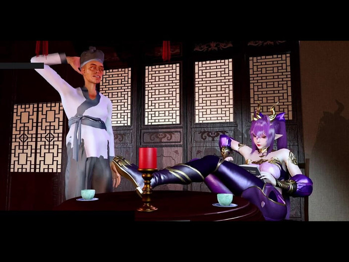 X Hentai: Goddess of Fantasy: Animated Booty Queen - 3D Animation Hentai