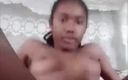 AfricanQueens: African Teen Fingering Hairy Pussy for Daddy...