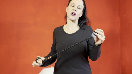 Bergami Melissa: Spanking: Jag ska piska din kuk