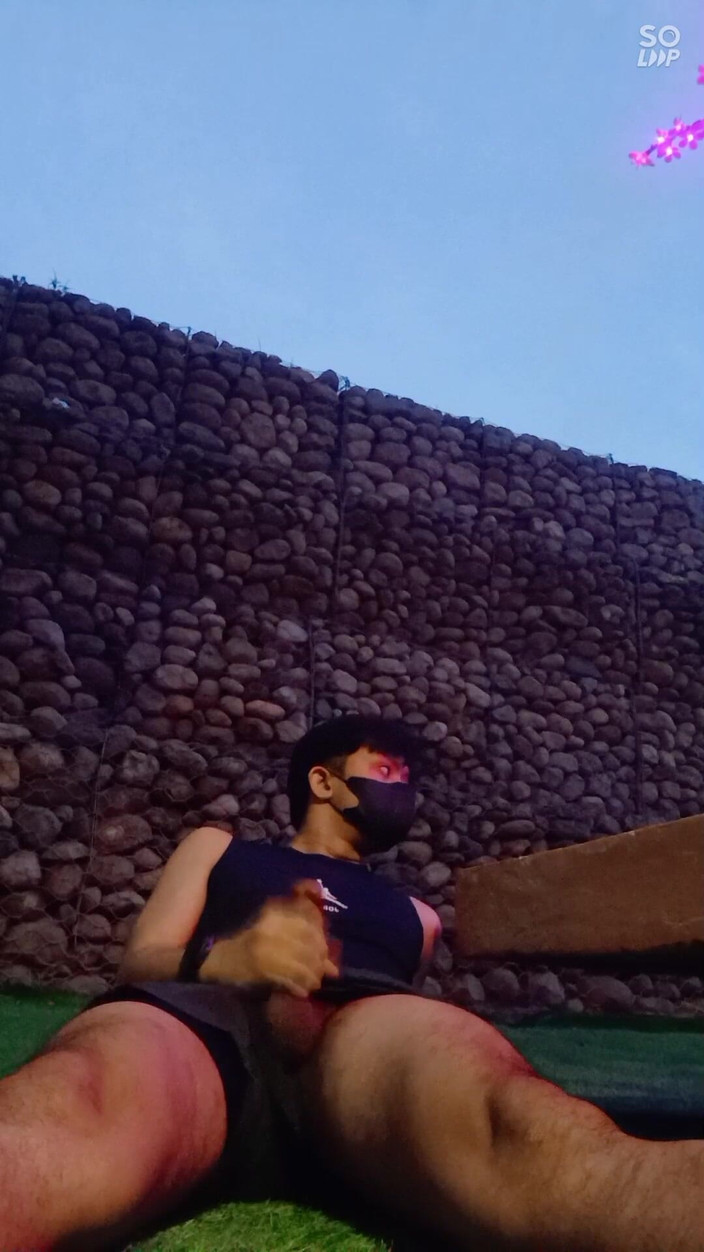 Rent A Gay Productions: Asian Twink Outdoor Session with Cumshot