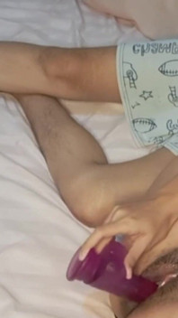 Let Your Girlfriend Help You Put a Dildo in Pussy
