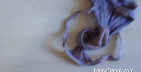 Nikki Montero: Wank and cum over panties for a client overseas