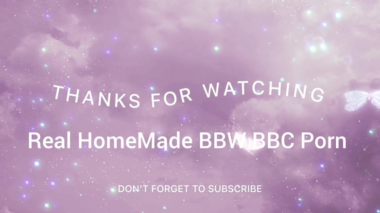 Real homemade BBW BBC porn: Ściskając Moje Duże Piersi Ssące Sutki