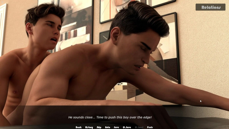 Future man: Two 18 Plus Gay Friends Having Anal Sex Creampies