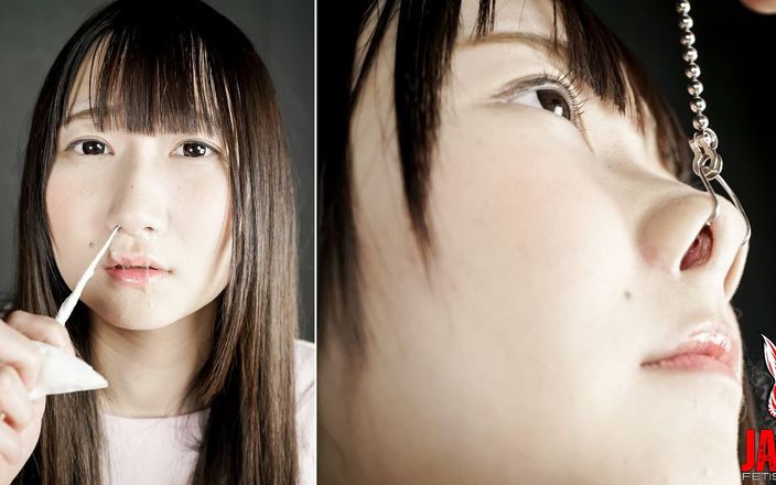 Japan Fetish Fusion: Misaki Yumeno'nun şehvetli burun performansı