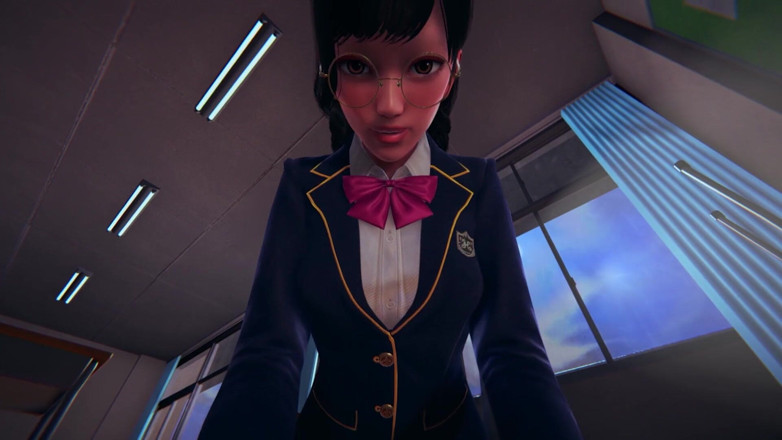 Waifu club 3D: DVA скачет на твоем члене в видео от первого лица