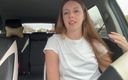 Nadia Foxx: Braless Pit Stop in the Drive Thru with My Lush...