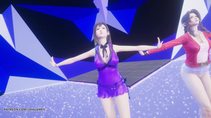 3D-Hentai Games: [MMD] TAEYEON - INVU Aerith Tifa Lockhart hot striptease final fantasy...
