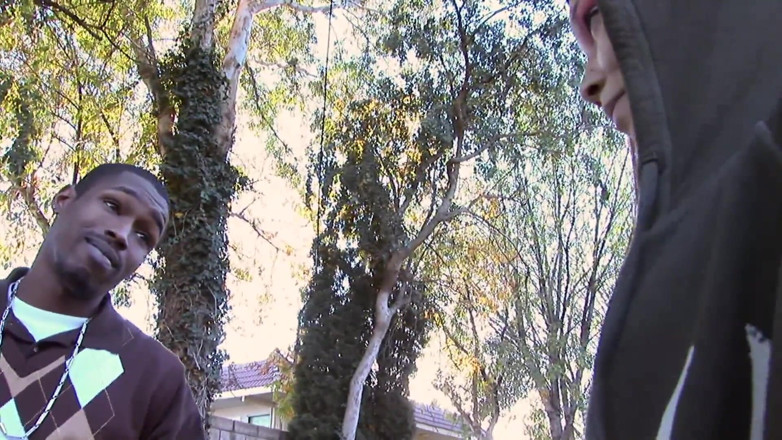 Radical Interracial: Hot Ebony Gets a Huge Black Cock