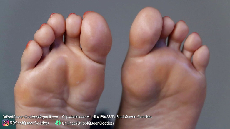 Dr. Foot Queen Goddess: Педі яйце педикюр (помаранчевий) частина 6