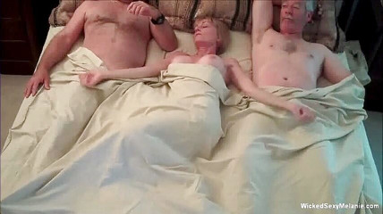 Wicked Sexy Melanie: Insatiable mature blonde in hot threesome