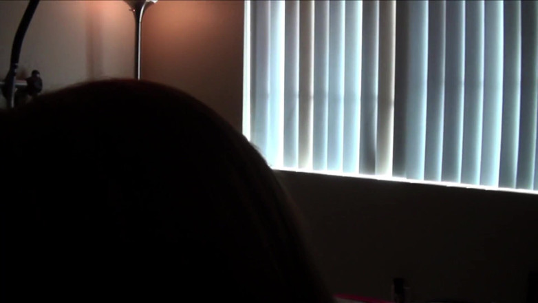 Get Your Fix: Amateur home chair fuck with small tit cutie