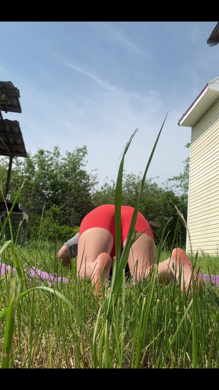 Fox Flame: En verano hago yoga en la calle