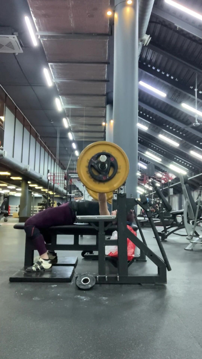 AnnaFit: Ma pression sur le banc