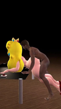 Princess Peach Cheating Mario Doggy Position