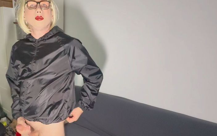 Shinynylonman: Fh0001 Shiny Nylon Rain Jacket