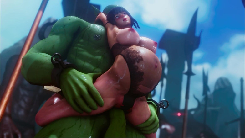 3D hot hentai: Full Day of Love