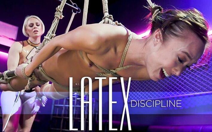 Kink: Disciplina in lattice: Helena locke punisce un christy love distratto