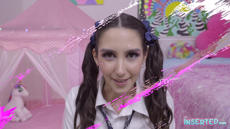 Inserted: INSERTED Natalia Nix is a naughty girl