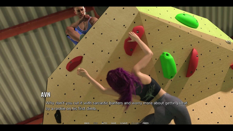 AVN Teller: Taboo University - Bouldering with Cute Red Head and Blind College...