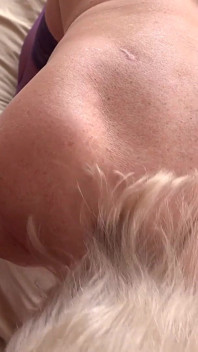 Auntjudys - Your 69yo Busty GILF Stepmom Louise Catches You Watching Mature Porn