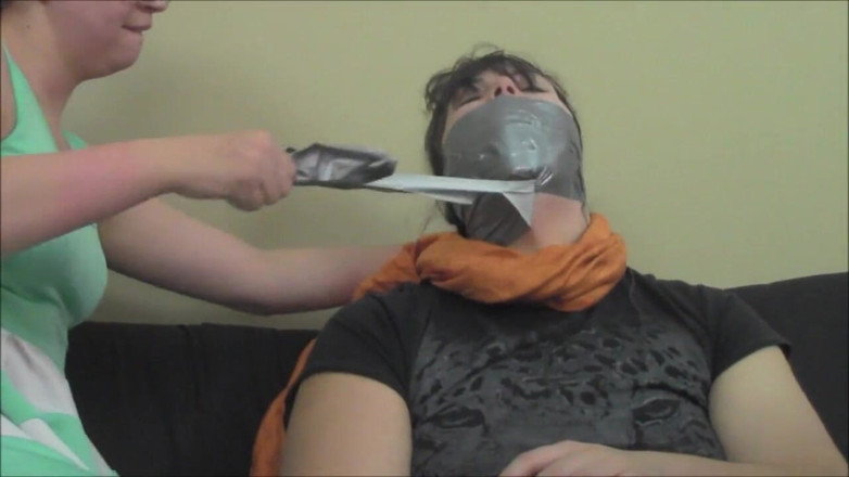 Selfgags classic: I Want YOU To Gag The FUCK Out Of Me!