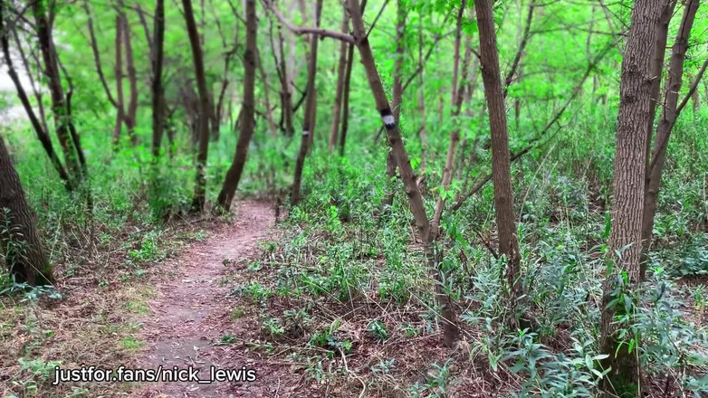 Nick Lewis: Трахав глибоко в лісі - крейсерська повія отримує його дупу