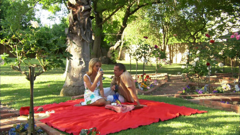 Tight little babes: Busty blonde hottie having sex outdoor with her sugar Stepdaddy