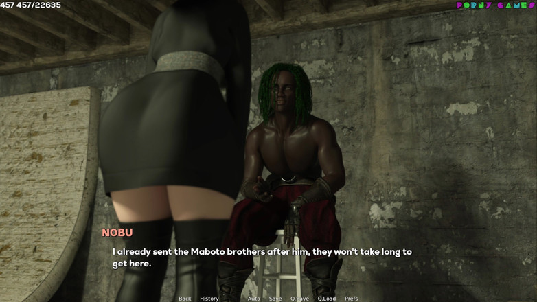 Porny Games: 欲望の影 by Shamandev - ジェイソンは再びキャミ、フレッドと彼の道を持っています それはカックの経験を楽しんでいます 36