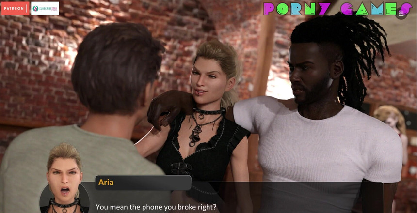 Porny Games: Заклинание - стройная блондинка наслаждается большим черным членом (25)