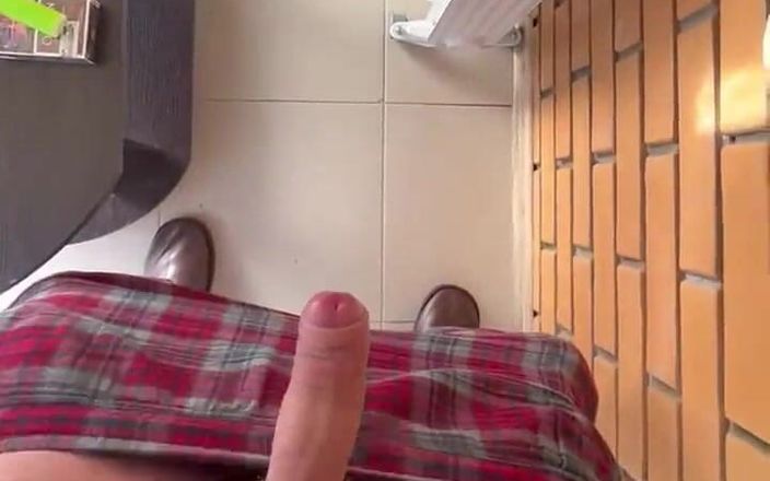 Young cum: A Young Russian Dick Cums Close-up on the Balcony at...