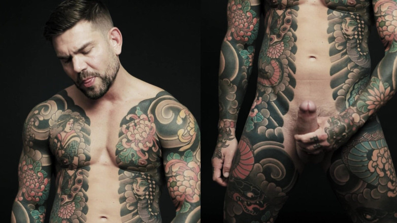 Juan Lucho Gay: Juan Lucho Artistic Solo on Jockstrap