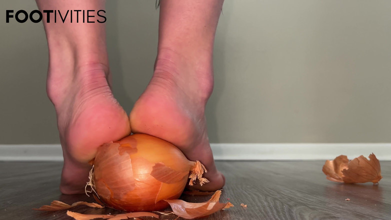 footivities: Coup De Pied, Oignon, 4K, Pieds, Vidéo POV