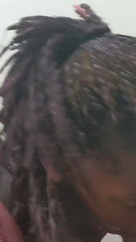 Big Ass Freaky College Sexy Ebony Thick Girl Fucking and Sucking a Big Dick Dread Head Slut - Jhodez
