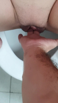 Creamy Pussy After Sounding and Pee - Colored Version