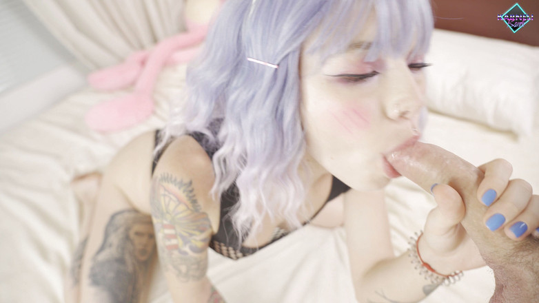 Karneli Bandi: Kawaii teen liebt es, große schwänze zu lutschen und süßes...