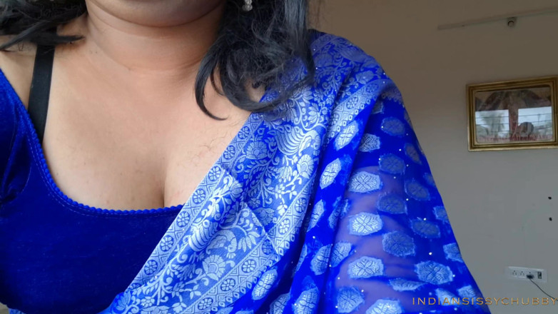 Indiansissychubby: Blue Girl Habibi Enjoy Subscribe Like Collabrate