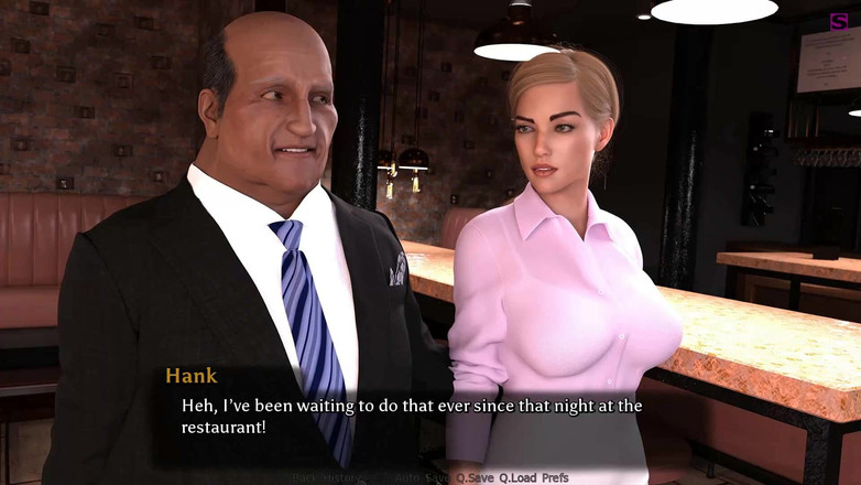 Dirty GamesXxX: Uma marraige perfeita casada super sexy no jantar com seu...