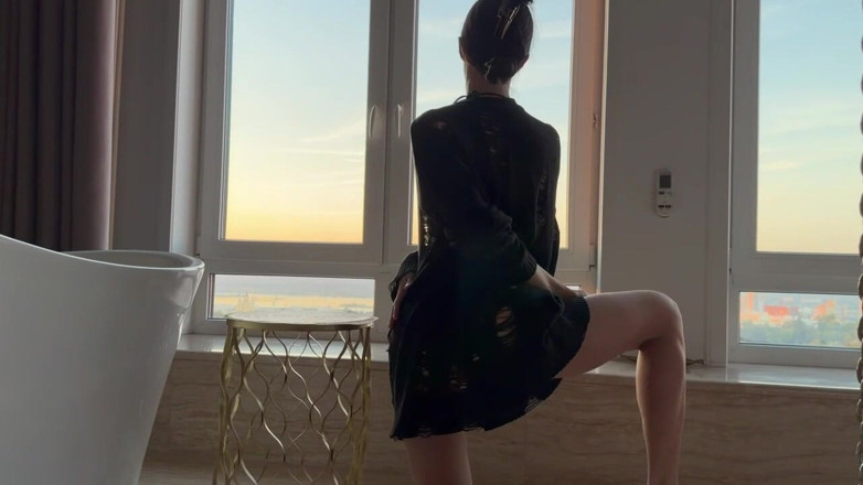 Skinny_lady69: Perfect Yoga Time in Panties