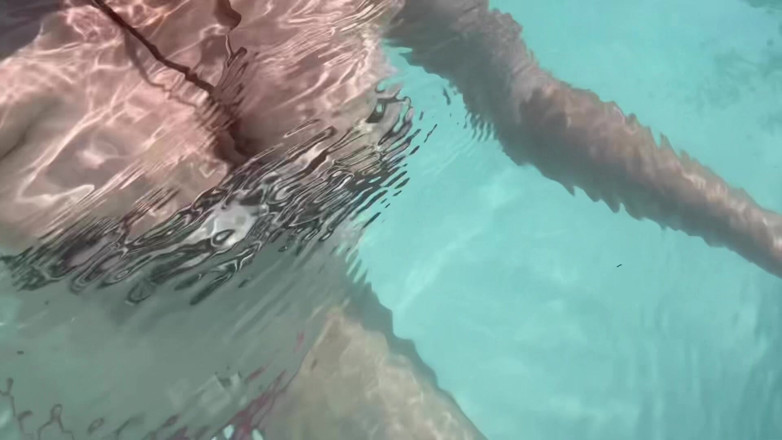 Artemisia Love: Artemisia Love Flashing Her Perfect Big Tits Underwater and Smoking...