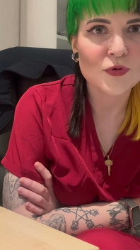 Miss Ruby's Last Locktober Task - One Week Left, Hump That Pillow for Nurse Ruby