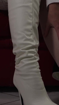 White Boots and White Stockings