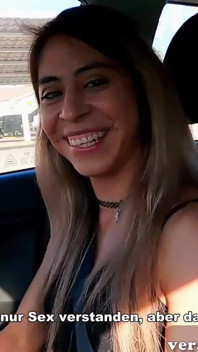 Sexy babe loves to fuck with an older guy in a amateur porn