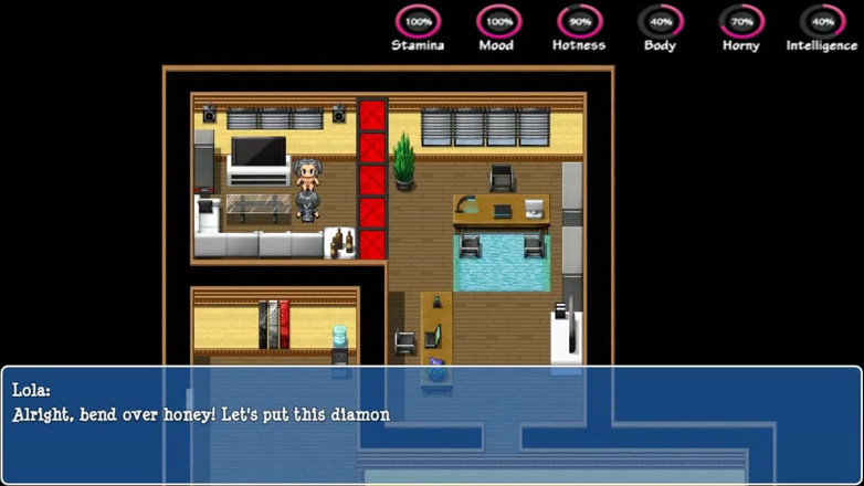 Dirty GamesXxX: Vadideki Lily: götüne tıkaç takan ev hanımı